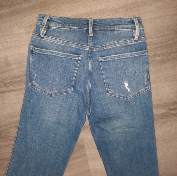 Frame Denim Le Sylvie Slender Straight Jeans - Picture 6 of 8